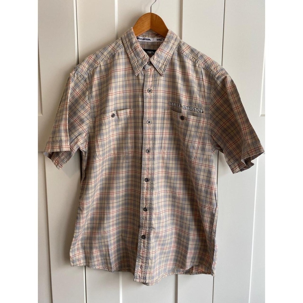 Harley-Davidson Medium Dress Shirt Button Down sku4